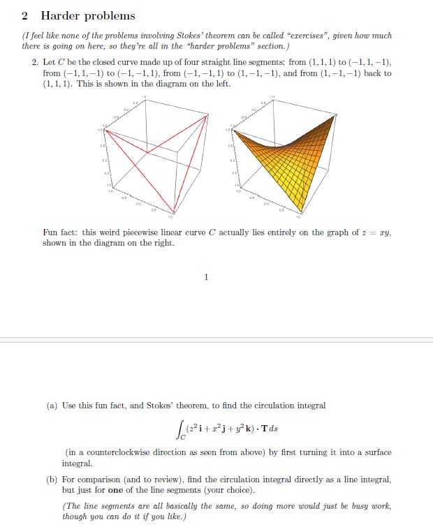 Solved 2 Harder problems (I feel like none of the problems | Chegg.com