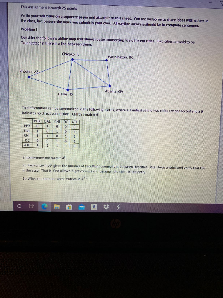 Solved This Assignment is worth 25 points Write your | Chegg.com