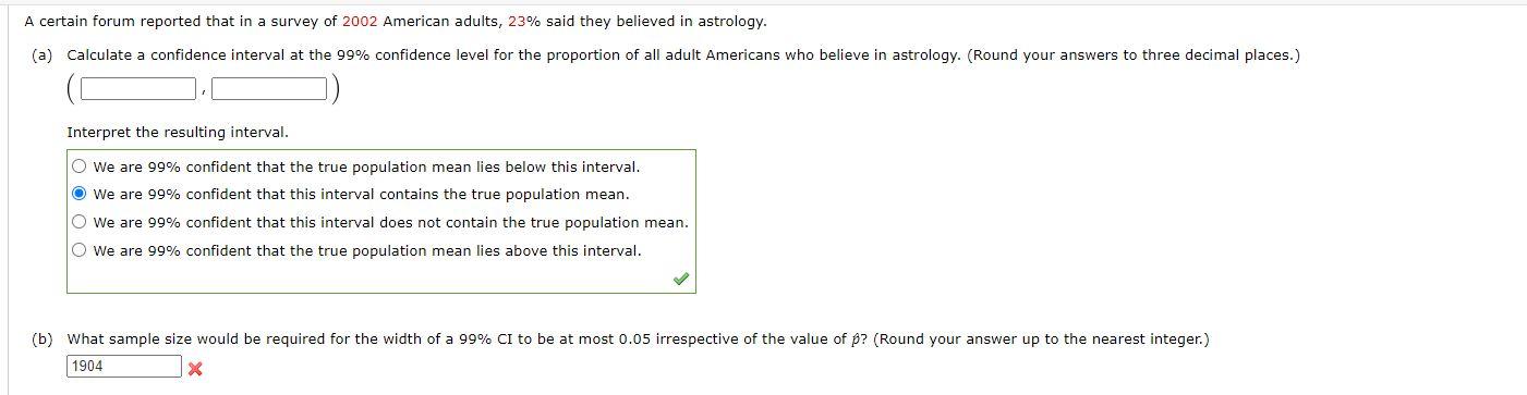 Solved A certain forum reported that in a survey of 2002 | Chegg.com