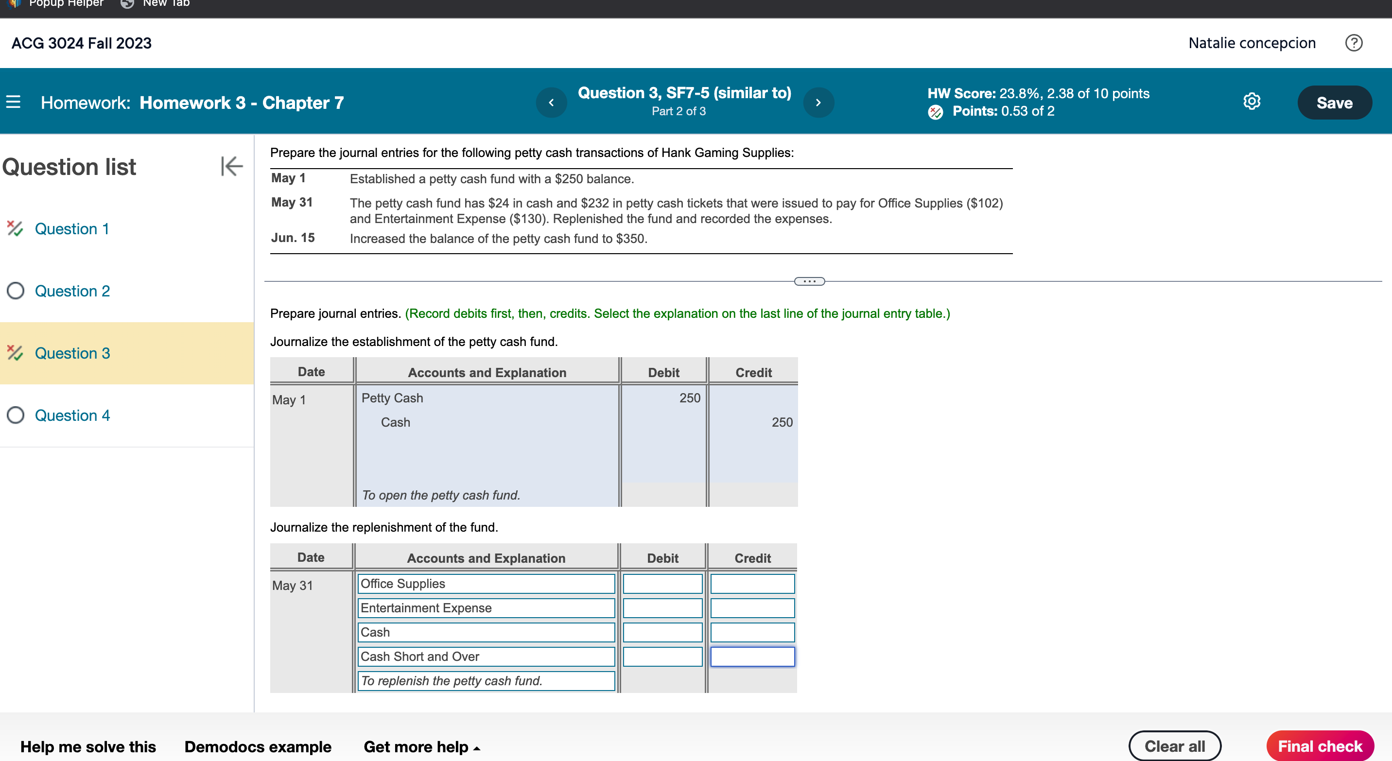 Solved Prepare Journal Entries Record Debits First Then 3865