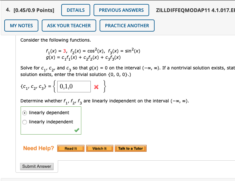 Solved Consider The Following Functions F1 X 3 F2 X