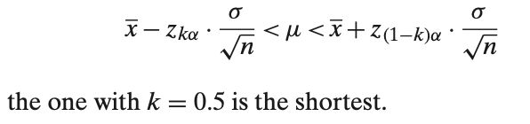 Solved 11.5 Show that among all (1 − α)100% | Chegg.com