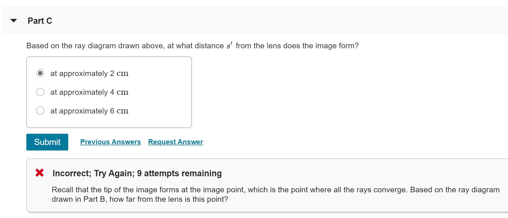 Solved TACTICS BOX 18.2 Ray tracing for a converging lens 1. | Chegg.com