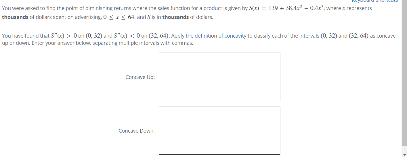 Solved You were asked to find the point of diminishing | Chegg.com