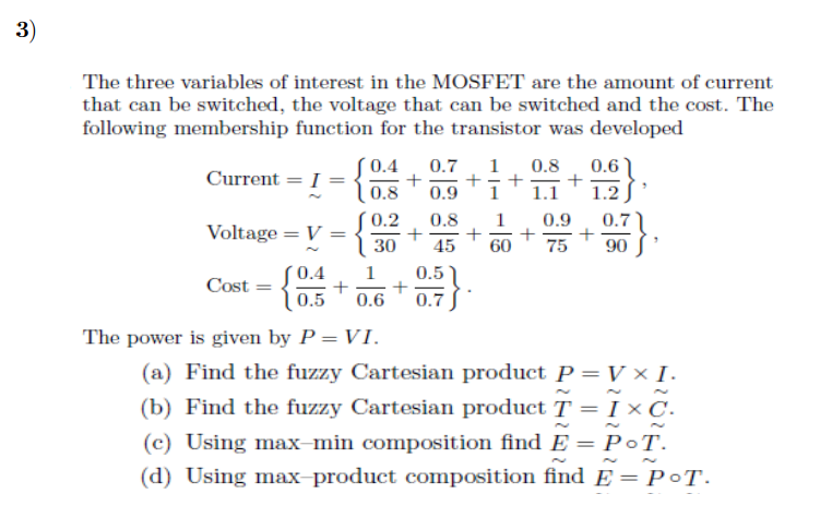 Mos Fet Process Contant Math Solved The three variables of interest in the MOSFET are | Chegg.com