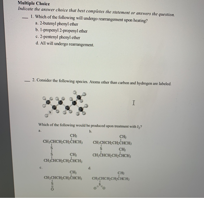 Solved Multiple Choice Indicate the answer choice that best | Chegg.com