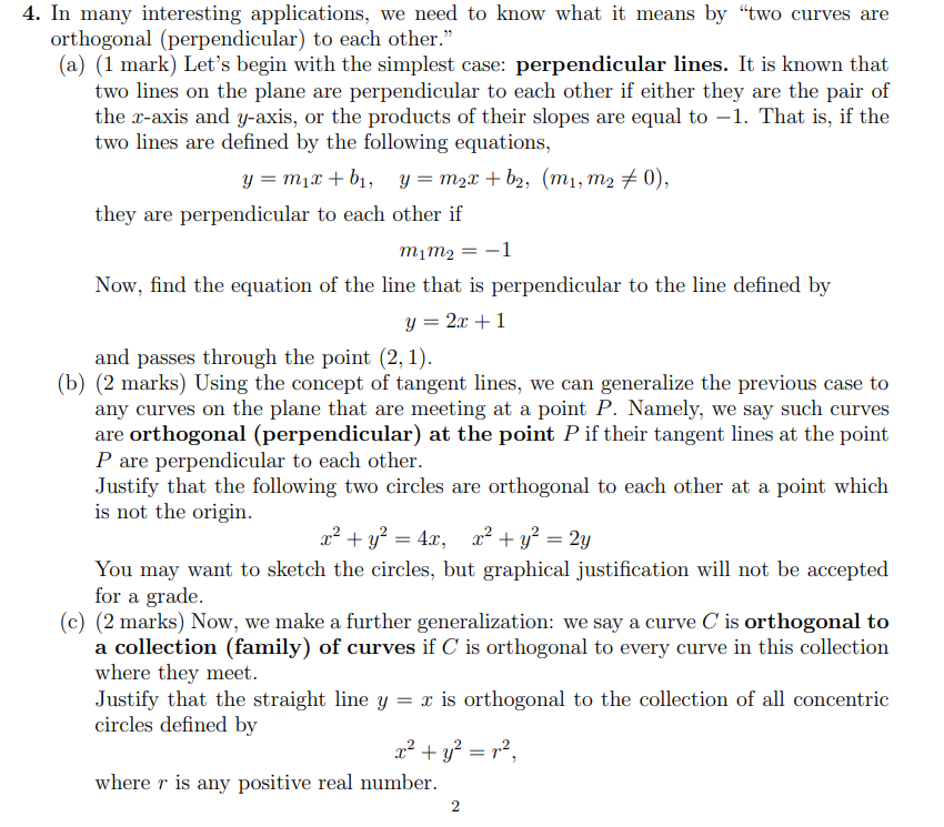 Solved 4. In many interesting applications, we need to know | Chegg.com