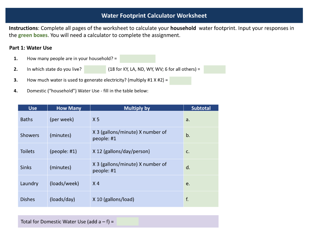 solved-water-footprint-calculator-worksheet-instructions-chegg-com