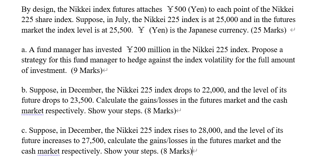 Nikkei 225 Futures 