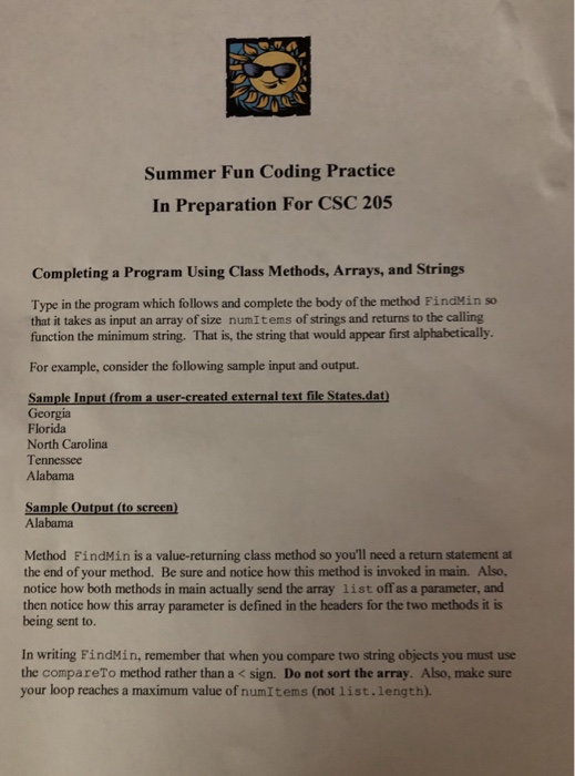 Solved This is for programming one with the java language. | Chegg.com