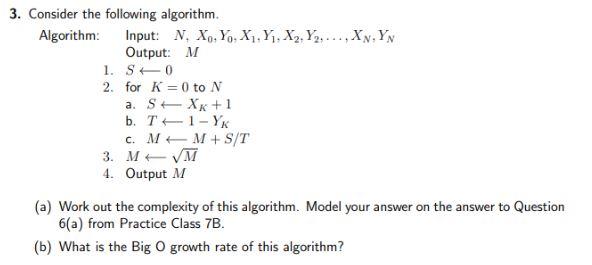 Solved Please provide details on each step of this algorithm | Chegg.com