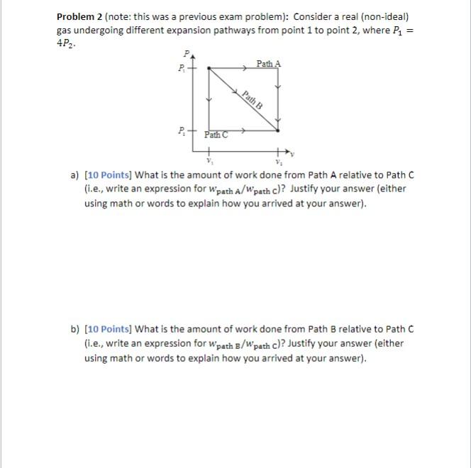 Solved Problem 2 (note: this was a previous exam problem): | Chegg.com