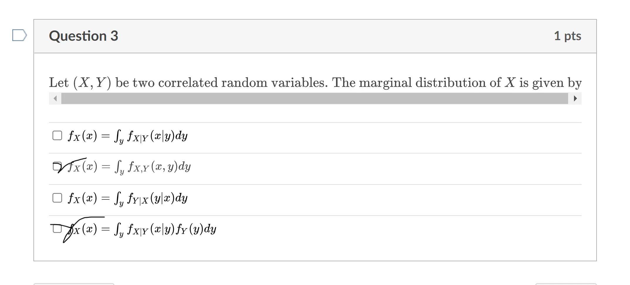 Solved Let (X,Y) be two correlated random variables. The | Chegg.com