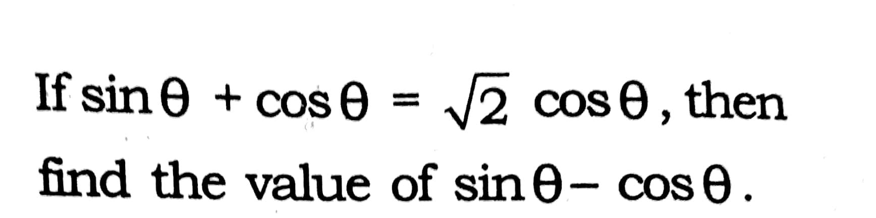 solved-if-sin-0-cos-0-2-cos-then-find-the-value-of-sin-chegg