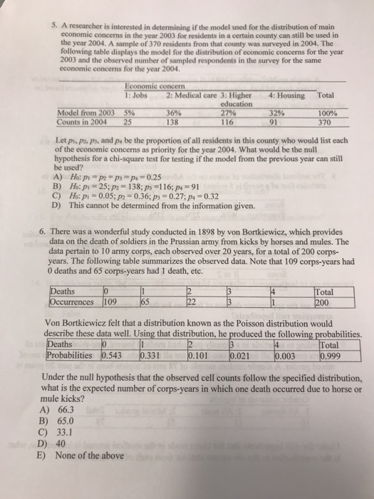 Statistics And Probability Archive | February 23, 2018 | Chegg.com