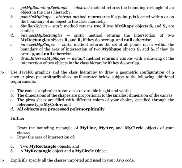 1- Create a hierarchy of Java classes as follows: | Chegg.com