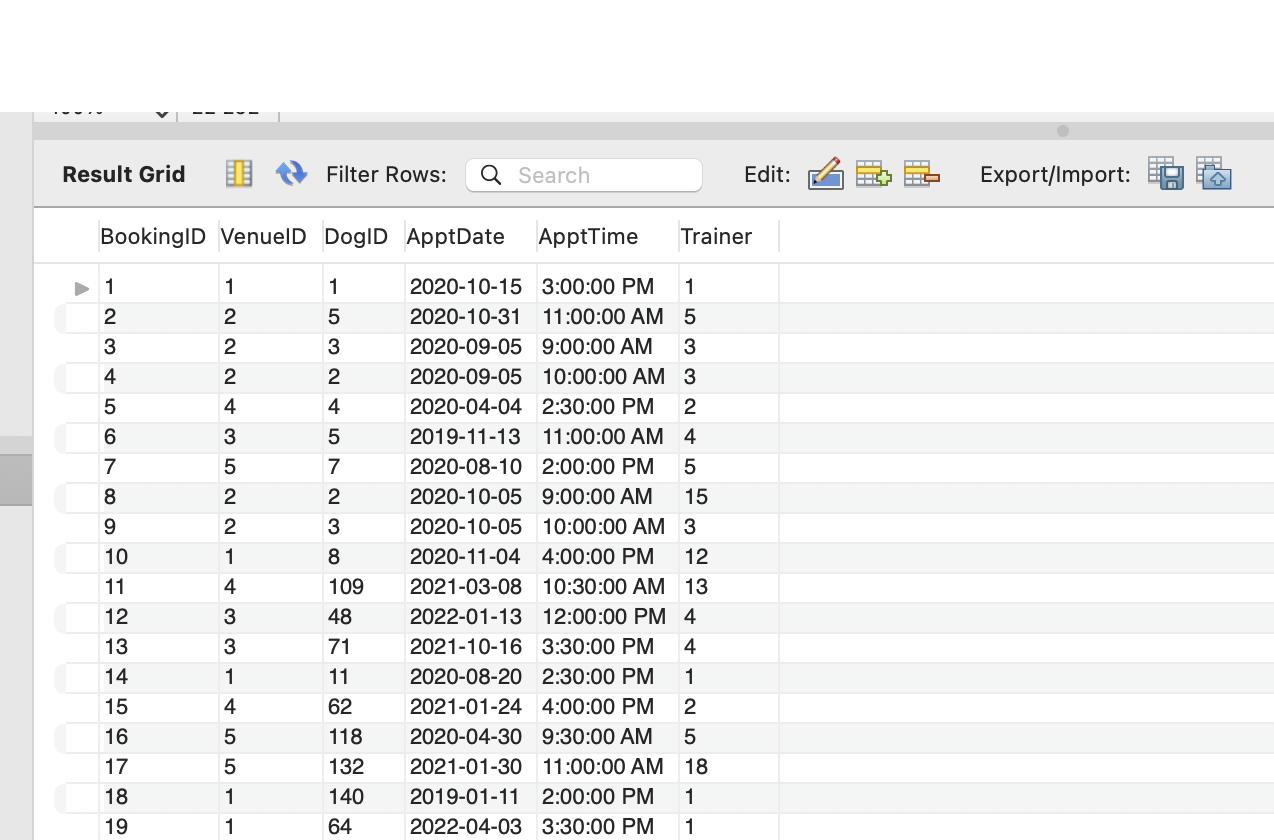 Solved a. Write the SQL DDL to create a view that lists the | Chegg.com