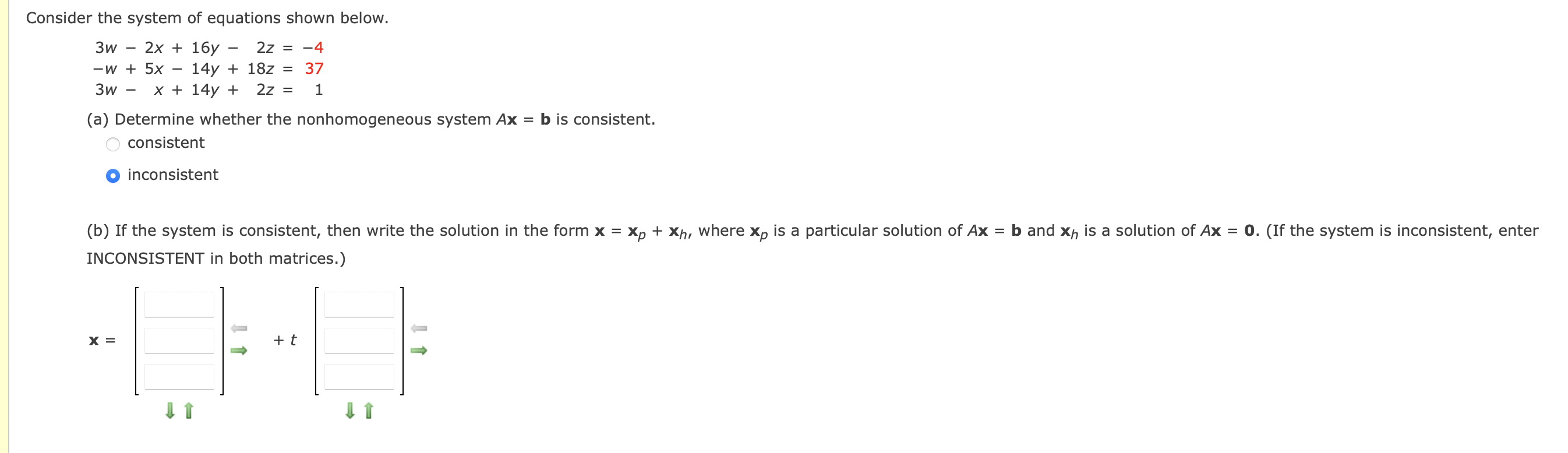 Solved Find A Basis For And The Dimension Of The Solution | Chegg.com