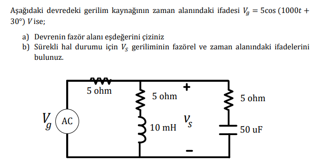 Solved If the voltage source in the circuit below has a | Chegg.com