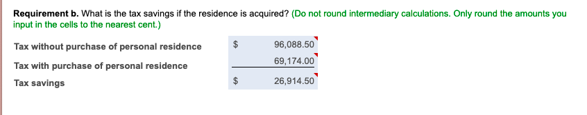 Solved Requirement B. What Is The Tax Savings If The | Chegg.com