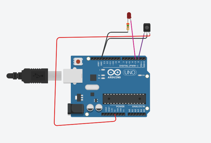 Solved TX RX DIGITAL (PWM-) ∞ UNO ARDUINO POWER TX+1 RX+0 | Chegg.com