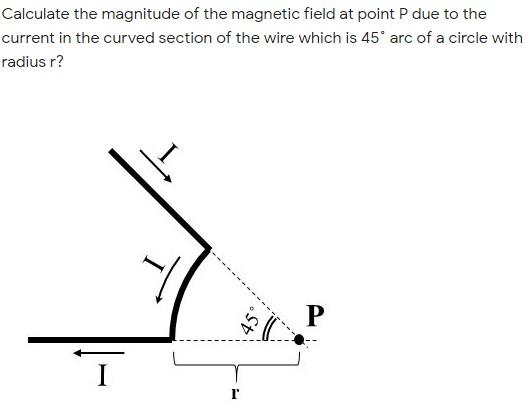 Solved Calculate the magnitude of the magnetic field at | Chegg.com