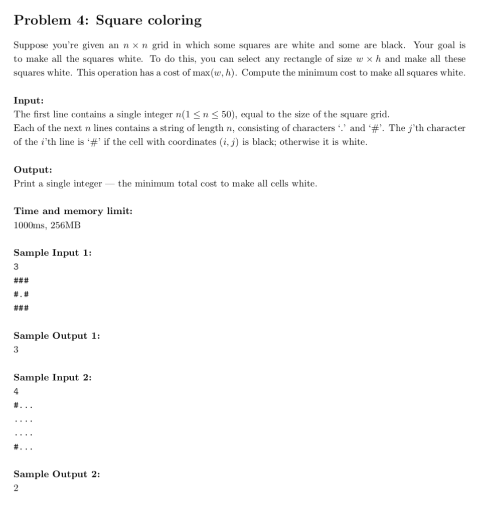 Solved Programming language : C++,or Python,or JAVA is | Chegg.com