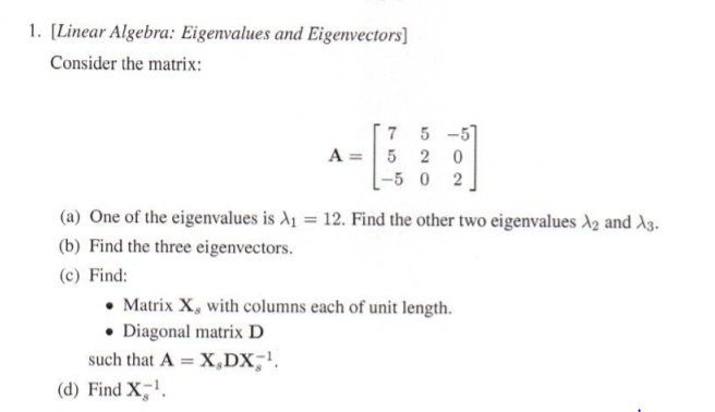 eigenvalues and eigenvectors linear algebra