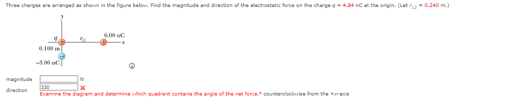 Solved charges are arranged as shown in the figure below. | Chegg.com