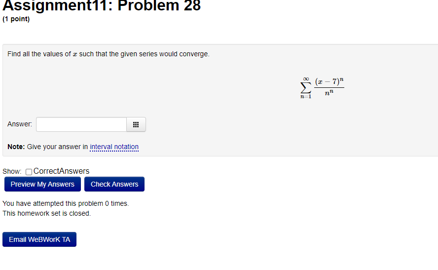 Solved Assignment11: Problem 28 (1 point) Find all the | Chegg.com
