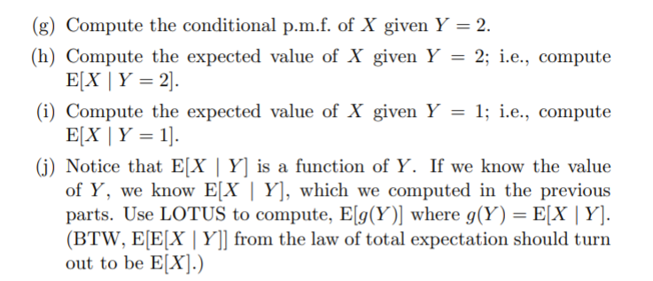 Solved 3 Suppose That P X I Y J I J 2 C For I 1 Chegg Com