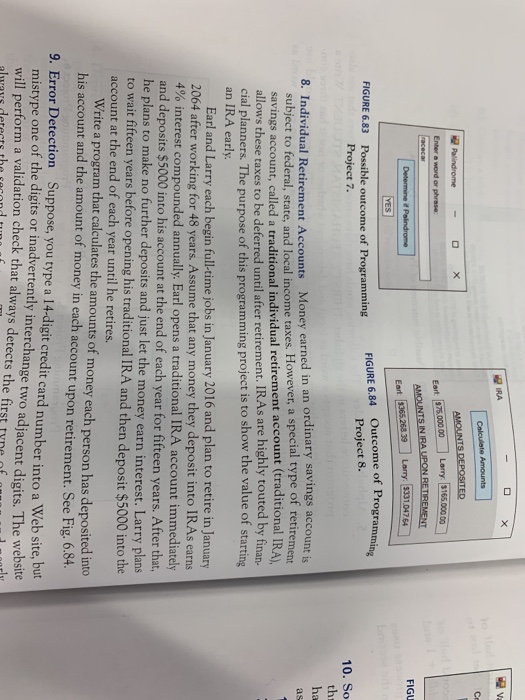 Solved please write the program using visual basic. make it | Chegg.com