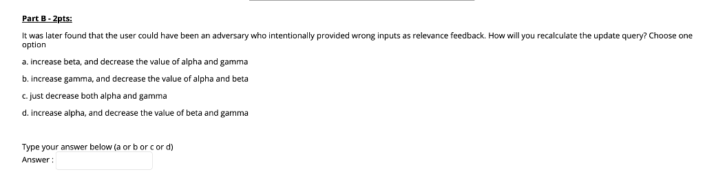 Question 5 12 points Save Answer Part A -10 pts | Chegg.com