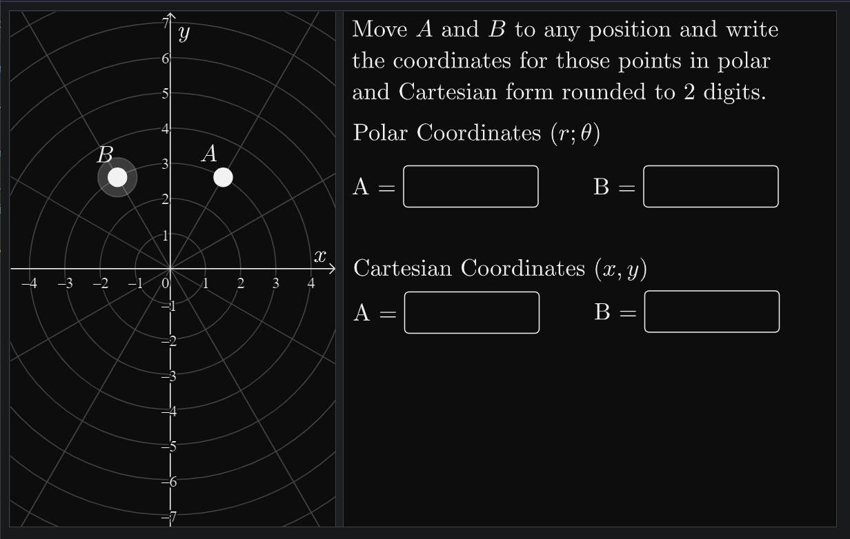 Solved Move A And B To Any Position And Write The | Chegg.com