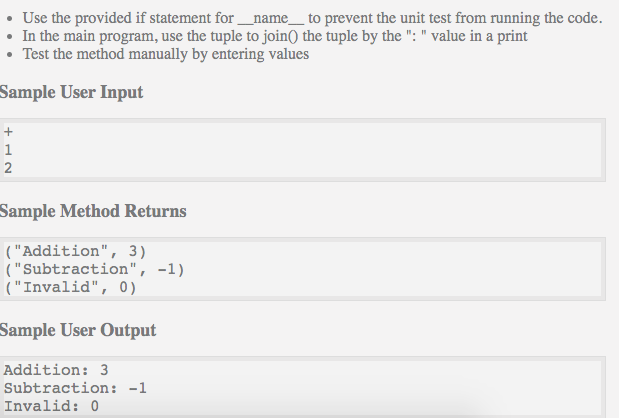 Solved Create a simple addition or subtraction function that | Chegg.com