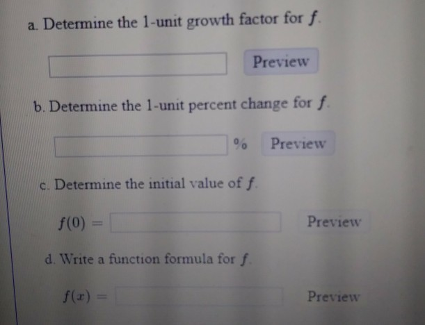 Solved The plot below shows the graph of an exponential | Chegg.com