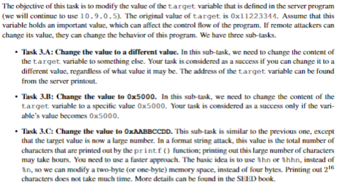 Solved Construct a format string for part 3B and 3C.The | Chegg.com