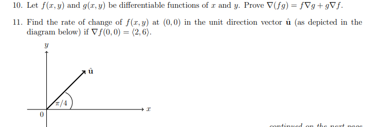 Solved 10 Let F X Y And G X Y Be Differentiable Functi Chegg Com