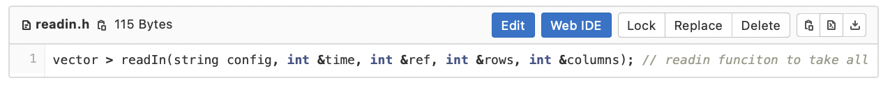 Solved Please finish this code in c++ and create the output | Chegg.com