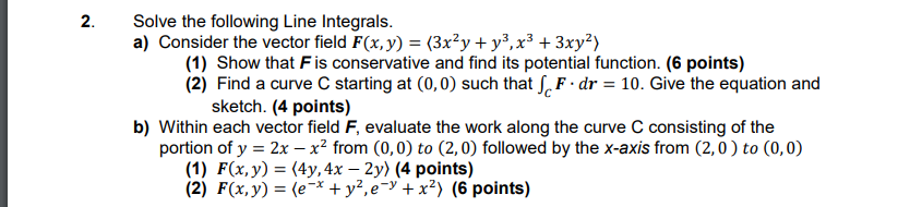 Solved PLEASE SHOW ALL WORK AND ANSWER PARTS A AND B ! TO | Chegg.com