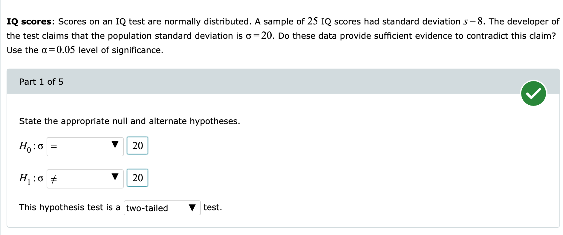 Solved Iq Scores Scores On An Iq Test Are Normally