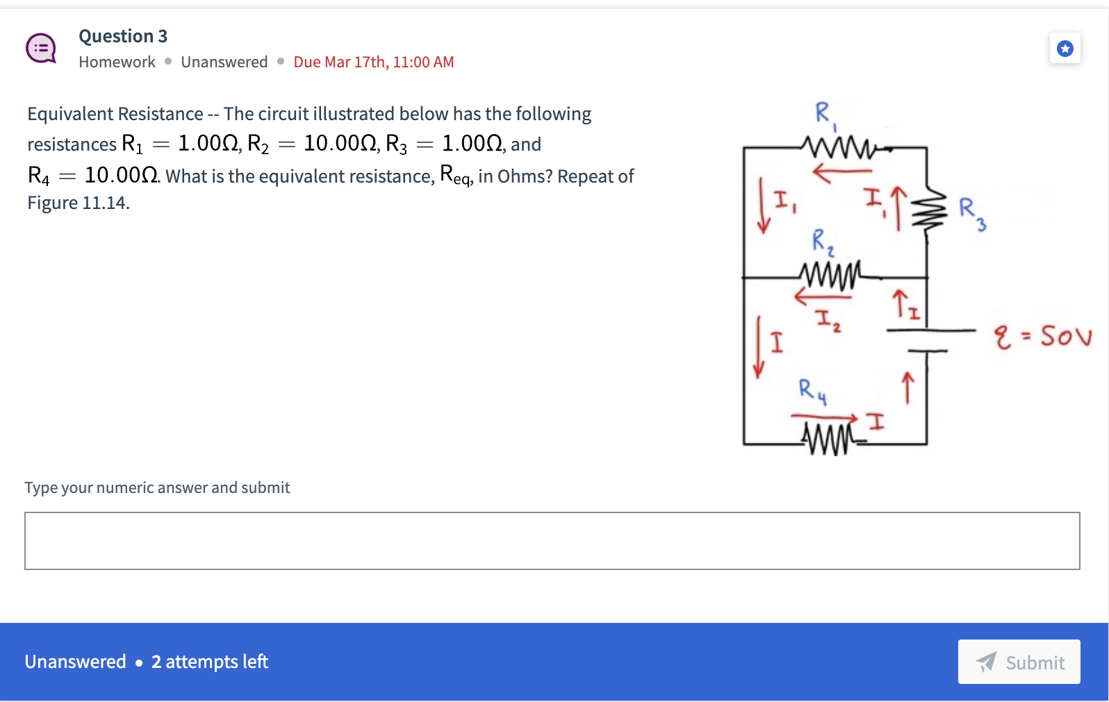 Solved Equivalent Resistance The circuit illustrated