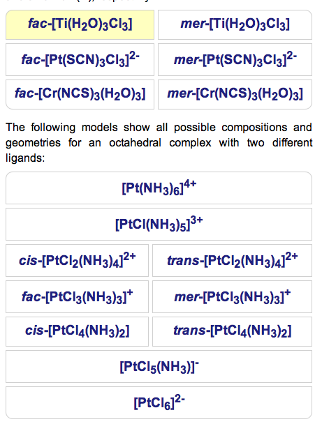 Solved Please name the coordinate compounds from the list | Chegg.com