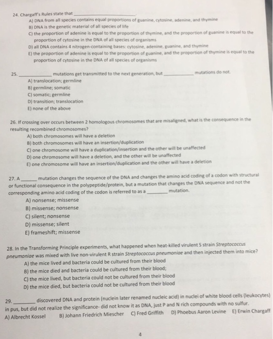 chargaff's rules state that adenine pairs with cytosine