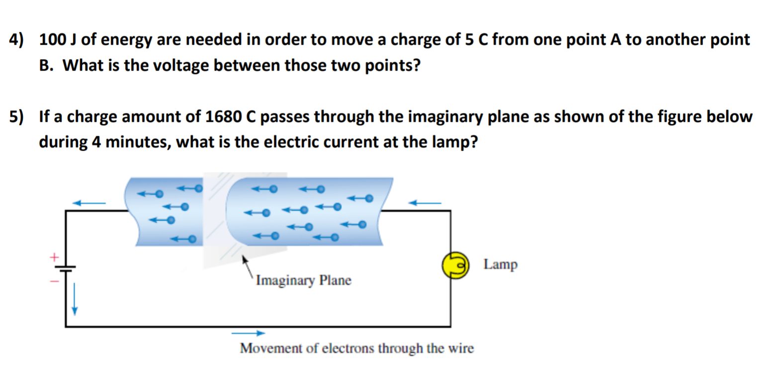 Solved 4) 100 J of energy are needed in order to move a