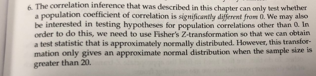 Solved 6. The correlation inference that was described in | Chegg.com