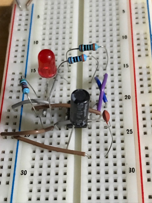 Solved Use a breadboard to construct the circuit below | Chegg.com