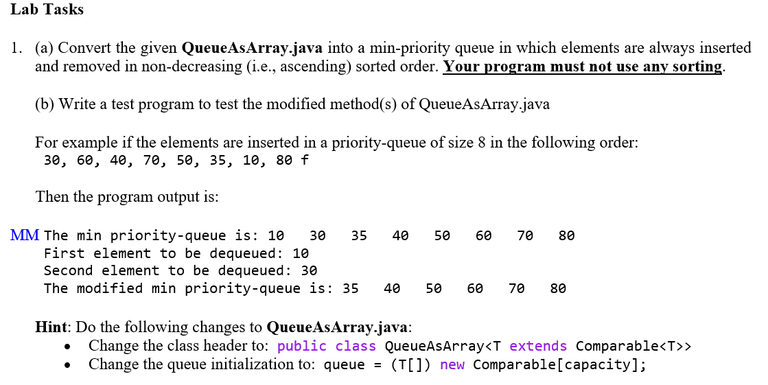 Solved note: please do it as required and the output should | Chegg.com