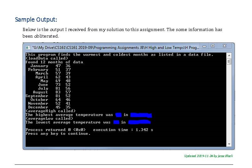 Solved Write a program that demonstrates use of programmer - | Chegg.com