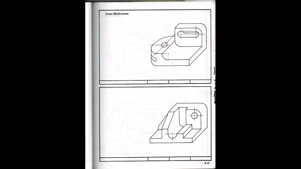 Solved Draw The Top View, Front View, And Side Views Of | Chegg.com